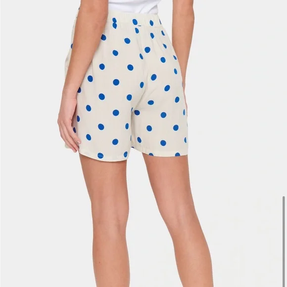 SAINT TROPEZ UDELIA SHORTS Ice Big Dots Size XS NWT - Picture 4 of 6